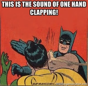 one hand clapping wiki