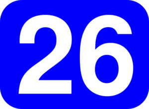 blue-white-number-rounded-rectangle-26-round